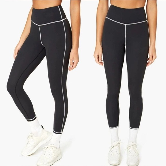 WeWoreWhat Black Corset Legging, Size M - Picture 1 of 10